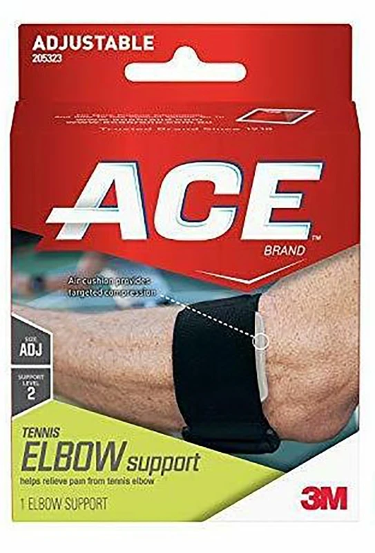 Tennis Elbow Support Adjustable Air Cushion Moderate Support One Size Model 205323