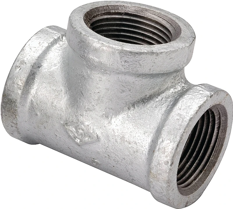 1 X 3/4 X 3/4 In. Galvanized Malleable Reducing Tee Ppg130r-25x20x20