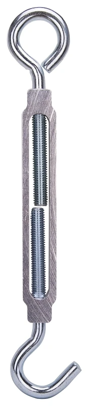 Mintcraft Lr340 1/2" X 17" Zinc Hook & Eye Turnbuckle, Pack Of 5