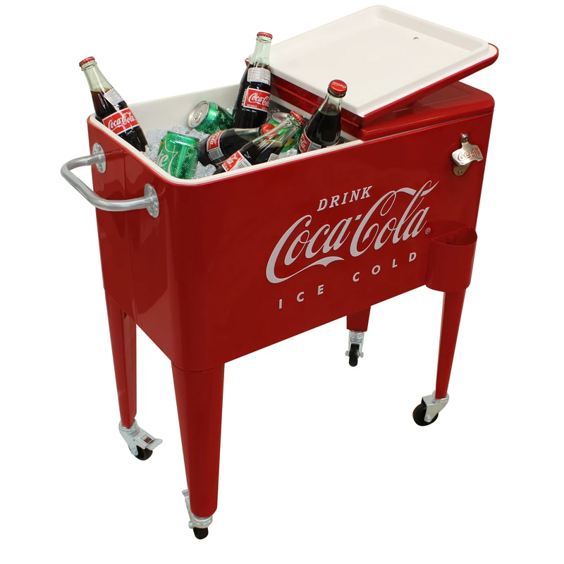 65 Qt. Coca-cola Retro Cooler - Model Cp 98105