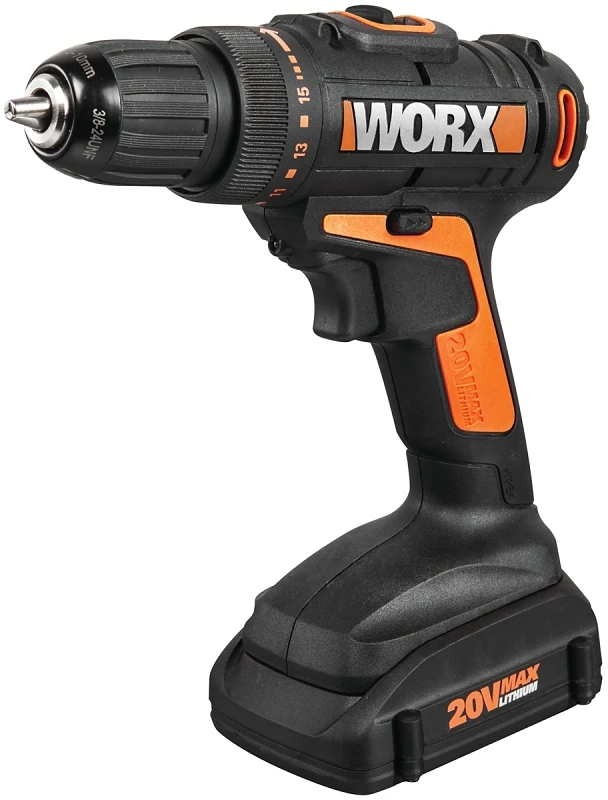 Wx169l.1 20v Cordless Drill And Driver With Two Batteries