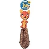 Jw Pet Crackle Heads Skippy Squirrel Dog Toy, Medium Size, Model 47024