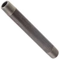 3/4 Inch X 9 Inch Black Pipe Nipple By Worldwide Sourcing