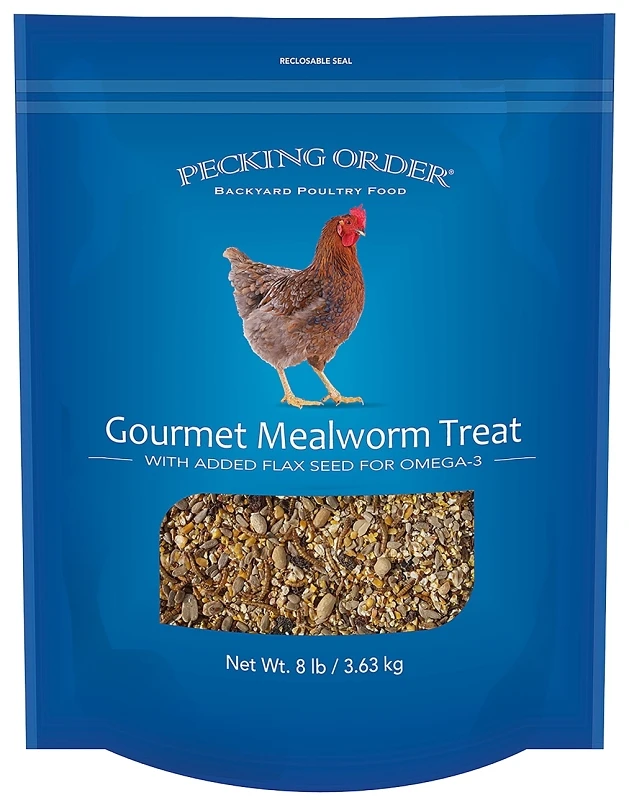 Gourmet Mealworm Treat, 8 Lb Bag, High Protein, Model 009327