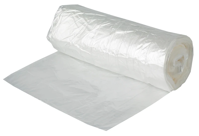 Owd334830c Clear Contractor Trash Bag, 45 Gallon, 33 In W X 48 In D