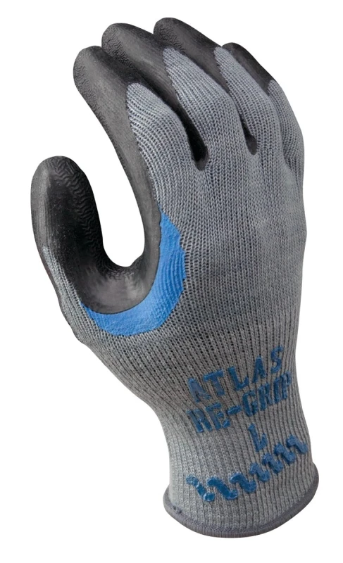 Best Ergonomic Work Gloves 330l-09.rt Large With Black Coating