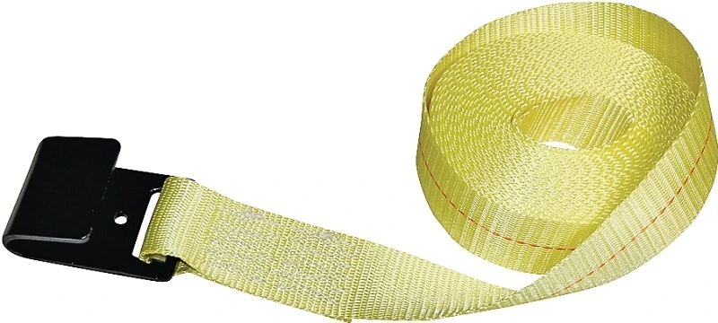 41659-10-30 Winch Strap With Flat Hook, 2 In W X 30 Ft L, 3333 Lb