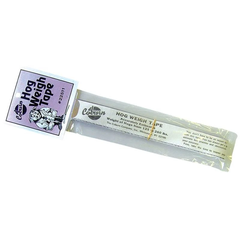 HOG WEIGHT TAPE