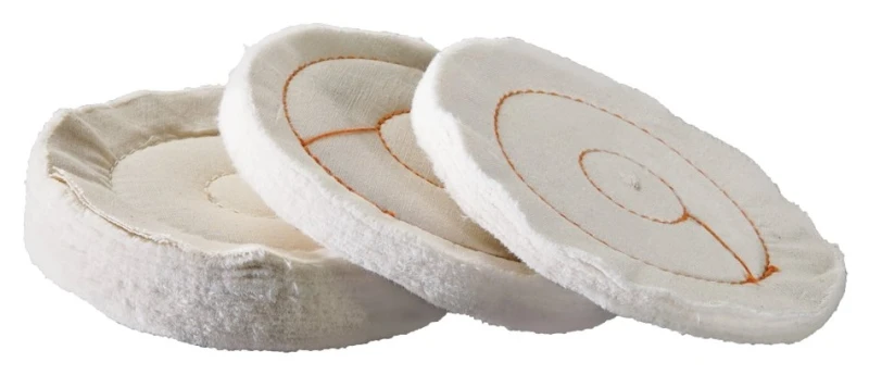 Products 527-36-4 Cushion Sewn Thick Buffing Wheel - 4 Inch Diameter