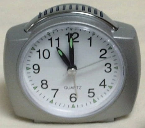 Equity By La Crosse 27006 Quartz Analog Alarm Clock With Lighted Dial