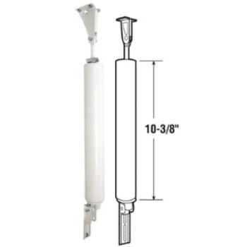 K5120 Heavy Duty Adjustable Pneumatic Door Closer, 10.5 In. White
