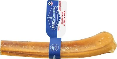 Barritas Masticables Para Perros - Barkworthies 12 Pulgadas, Sin Olor, 100% Natural De Carne De Res, Digestibles Y Para Limpieza Dental