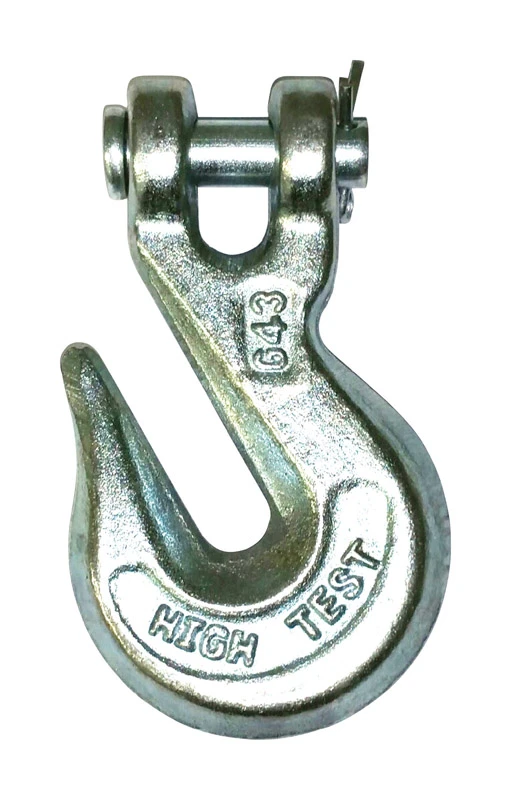 4 In. H Clevis Grab Hook 3900 Lb Working Load Capacity