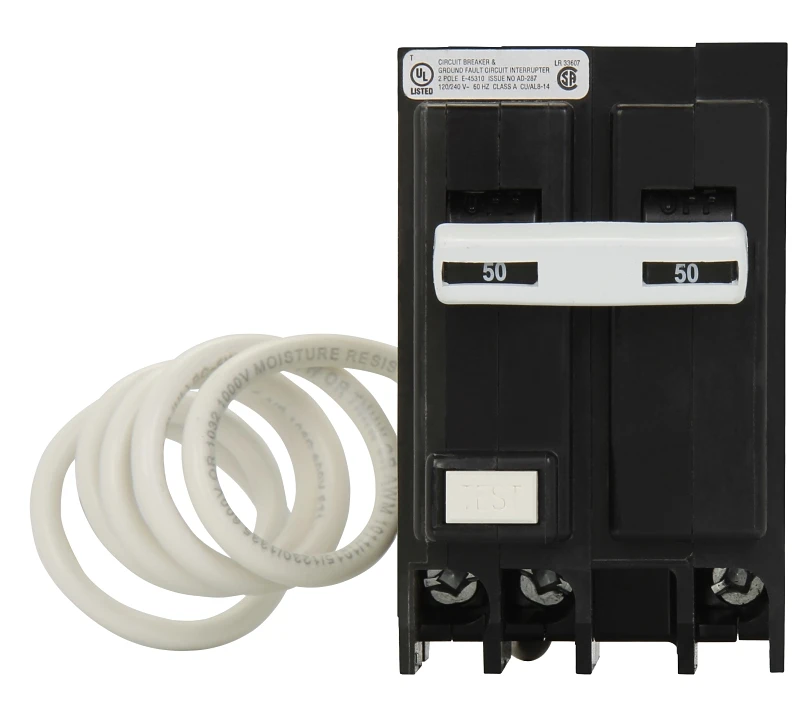 Gftcb220 20 Amp 2 Pole Ground Fault Circuit Breaker For Br Series Panel