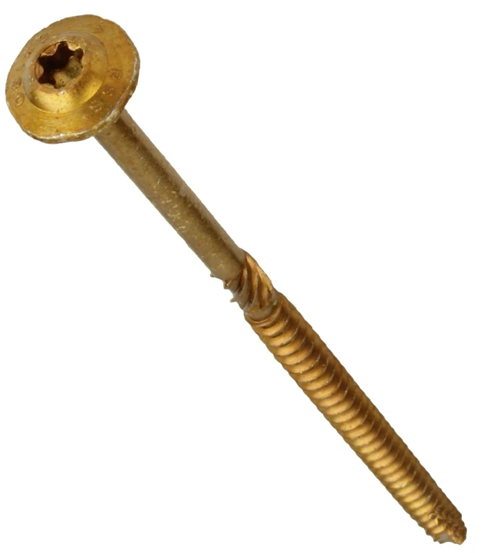 3/8 In X 12 In L Star Washer Head Structural Screws 50 Pk