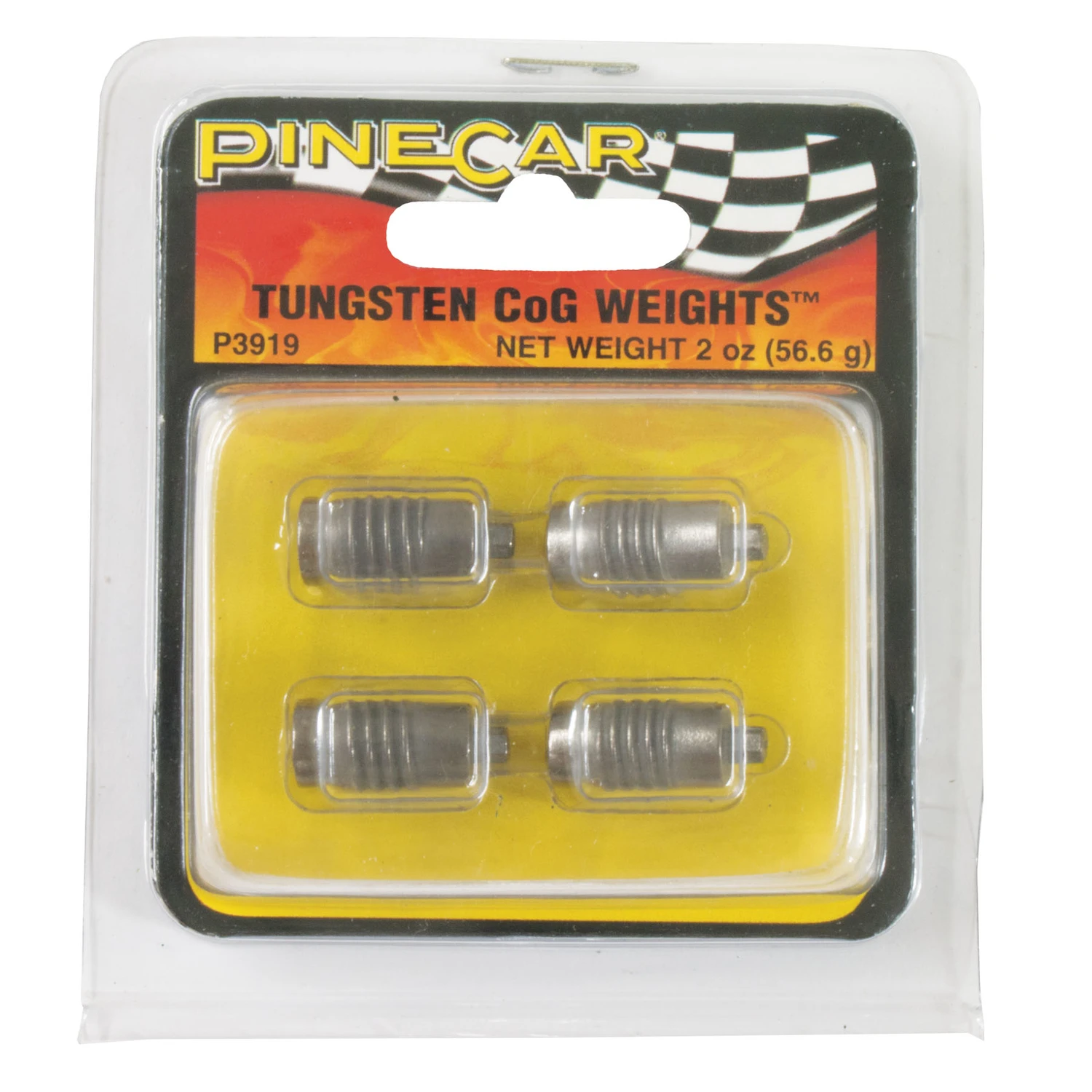 Tungsten Center Of Gravity Weights, 4 Pieces, 1/2 Oz Each