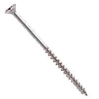 Galvanized Deck Screws 6 X 1-1/4 Inch, Model 93403, Phillips Drive, 8m