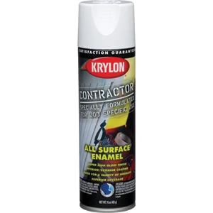 Professional Gloss White Spray Paint, 15-ounce All Surface Enamel, Model K05809007
