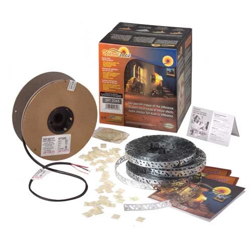 Dft1022 2.2amp Warm Tiles Floor Warming Cable Kit For 19-26 Square Feet