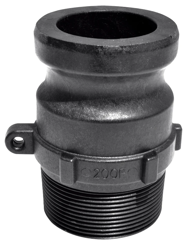 Banjo 100f Polypropylene 1 Inch Male Adapter X Mnpt Cam Lever Coupling