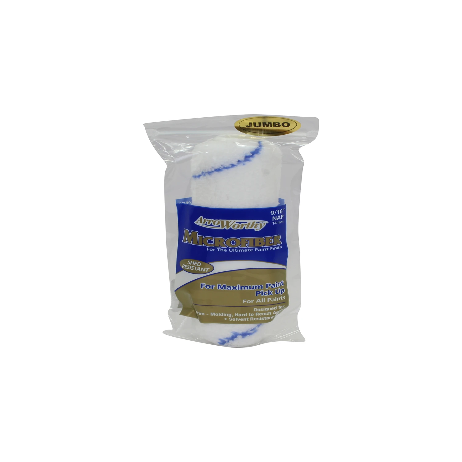 Microfiber Jumbo Mini Paint Roller Cover 6.5 In. W X 9/16 In. Nap 1 Pk