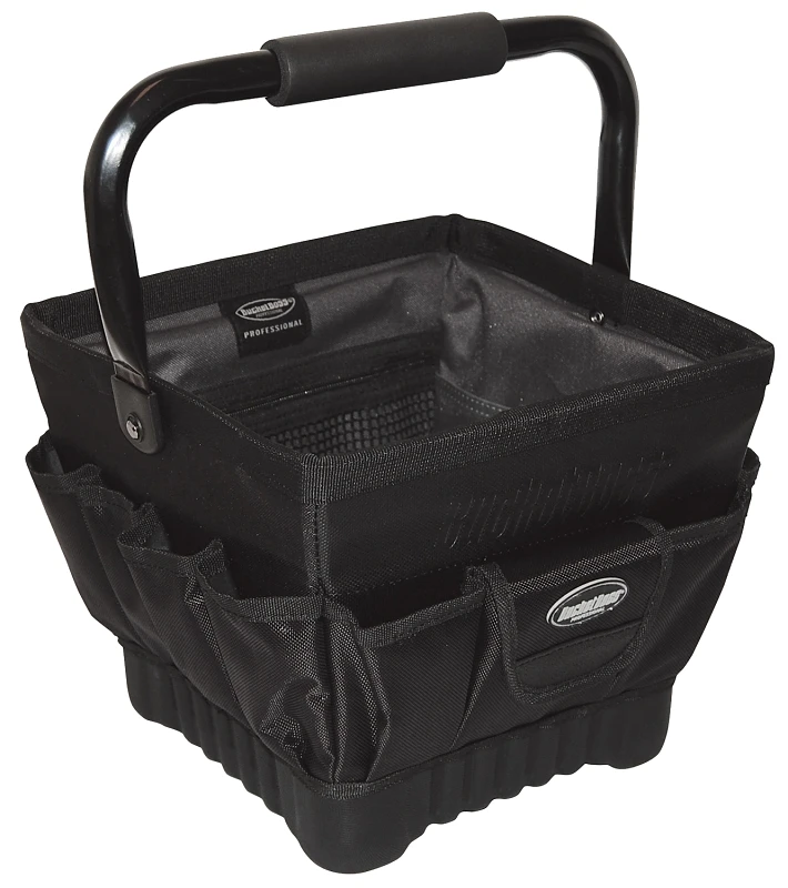 Pro Box 11 In. Tool Tote, 19 Pocket, Heavy-duty Poly Fabric