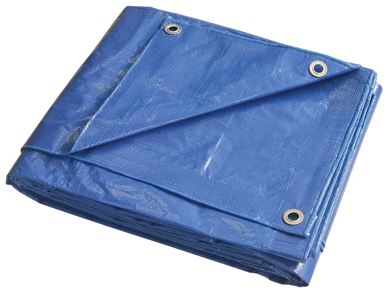 T2030bb90 20' X 30' Medium Duty Blue Tarpaulin, 5 Mil Thick Polyethylene