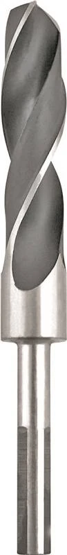 3/4 In Diameter Reduced Shank Drill Bit, 3/8 In Shank, High Speed Steel