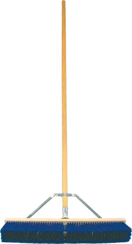 5028-4 Heavy-duty 24-inch Contractor Push Broom With Hardwood Handle