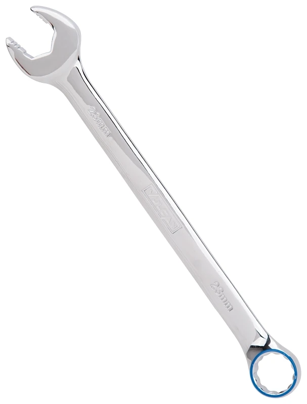 23mm Combination Wrench, Chrome Vanadium Steel, 15 Degree Offset