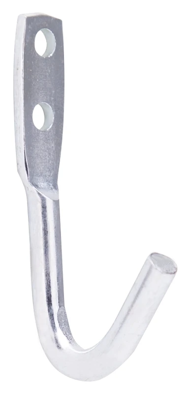 Cl366 Zinc Plated Steel Rope Hook, 2 In, Pack Of 50