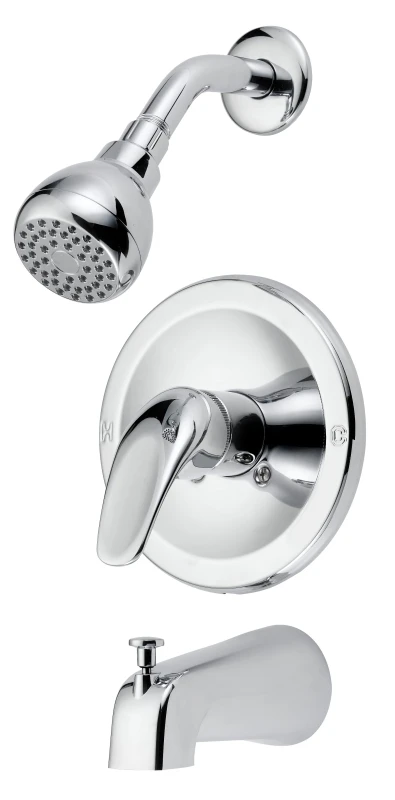 Single Handle Tub And Shower Faucet, Chrome Finish, Model Tq-f1014209cp