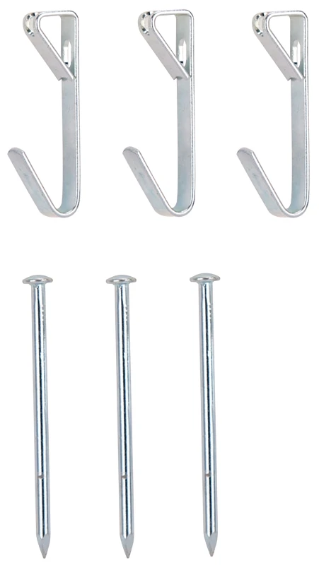 Ph-121050-ps Zinc Plated Picture Hanger With Nail, 50 Lb Capacity