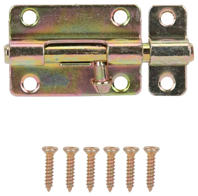 3 Inch Rust-resistant Barrel Bolt Steel In Satin Brass Finish