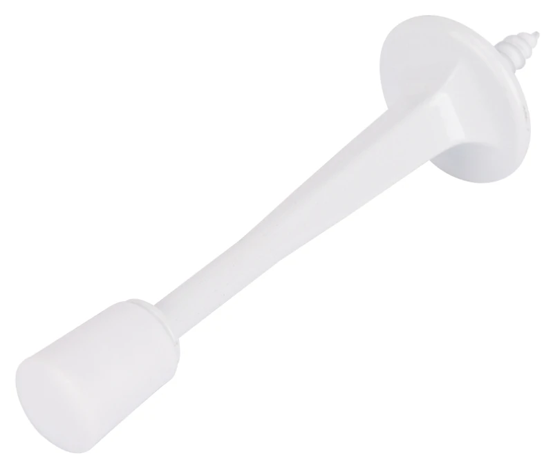 Rigid Baseboard Door Stop 3-1/8in White H20-z025c-ps