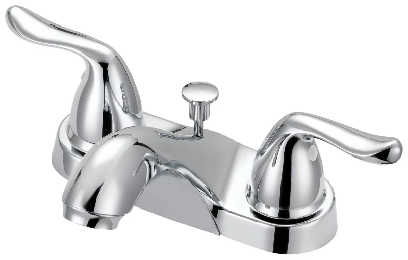 4 Inch Two Handle Lever Lavatory Faucet With Pop-up Drain Assembly