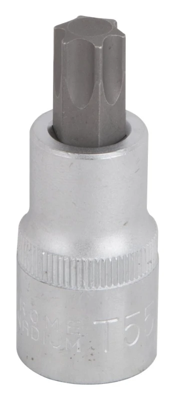 1/2 Inch Drive T55 Star Bit Socket - Chrome Vanadium Steel