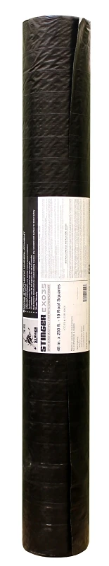 National Nail Stinger 48 In. W X 250 Ft. L Polypropylene Roofing Paper 7 Ml Black