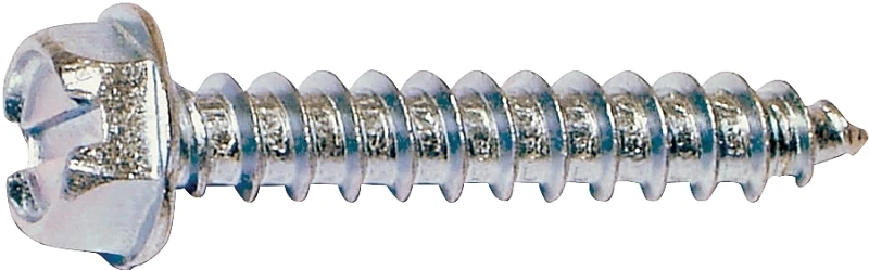 02960 #14 X 2 In. Self-tapping Hex Zinc Screw 100 Pk