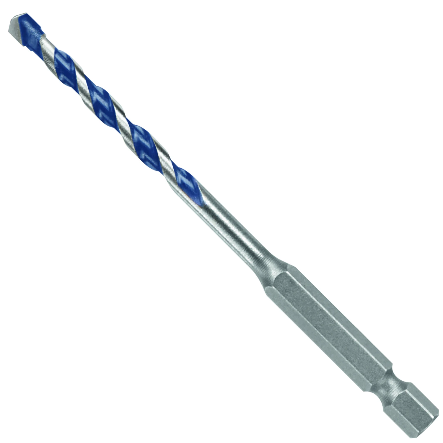 Bluegranite Turbo 3/16 In. X 4 In. L Carbide Tipped Hammer Drill Bit Hex Shank