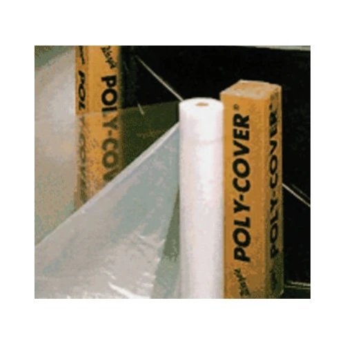 4x20-b 4mil Black Polyethylene Sheeting - 20' X 100'