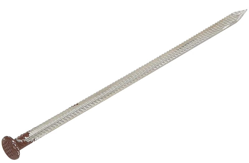 Home Products 7" Brown Aluminum Gutter Spike 2504019, 500 Pk