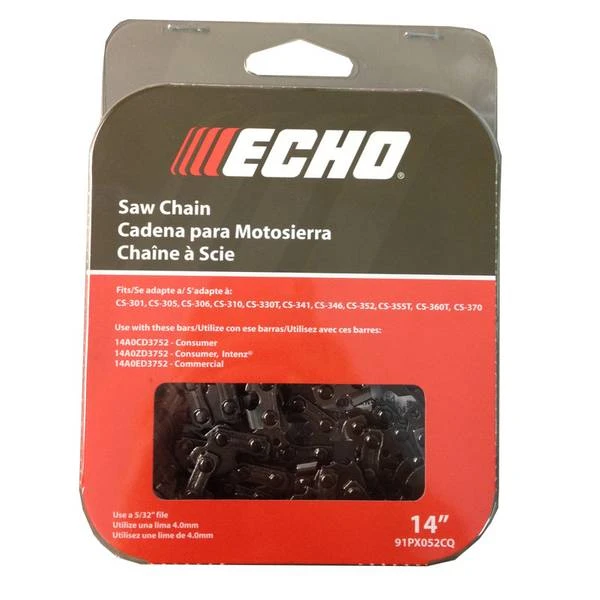14 In. Xtra Guard Chainsaw Bar And Replacement Chain - Model 91px52cq