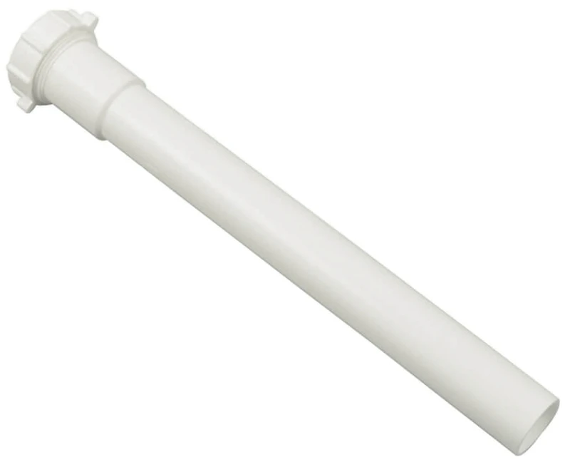 Slip-joint Extension Tube 1-1/4 Inch X 12 Inch Durable Plastic