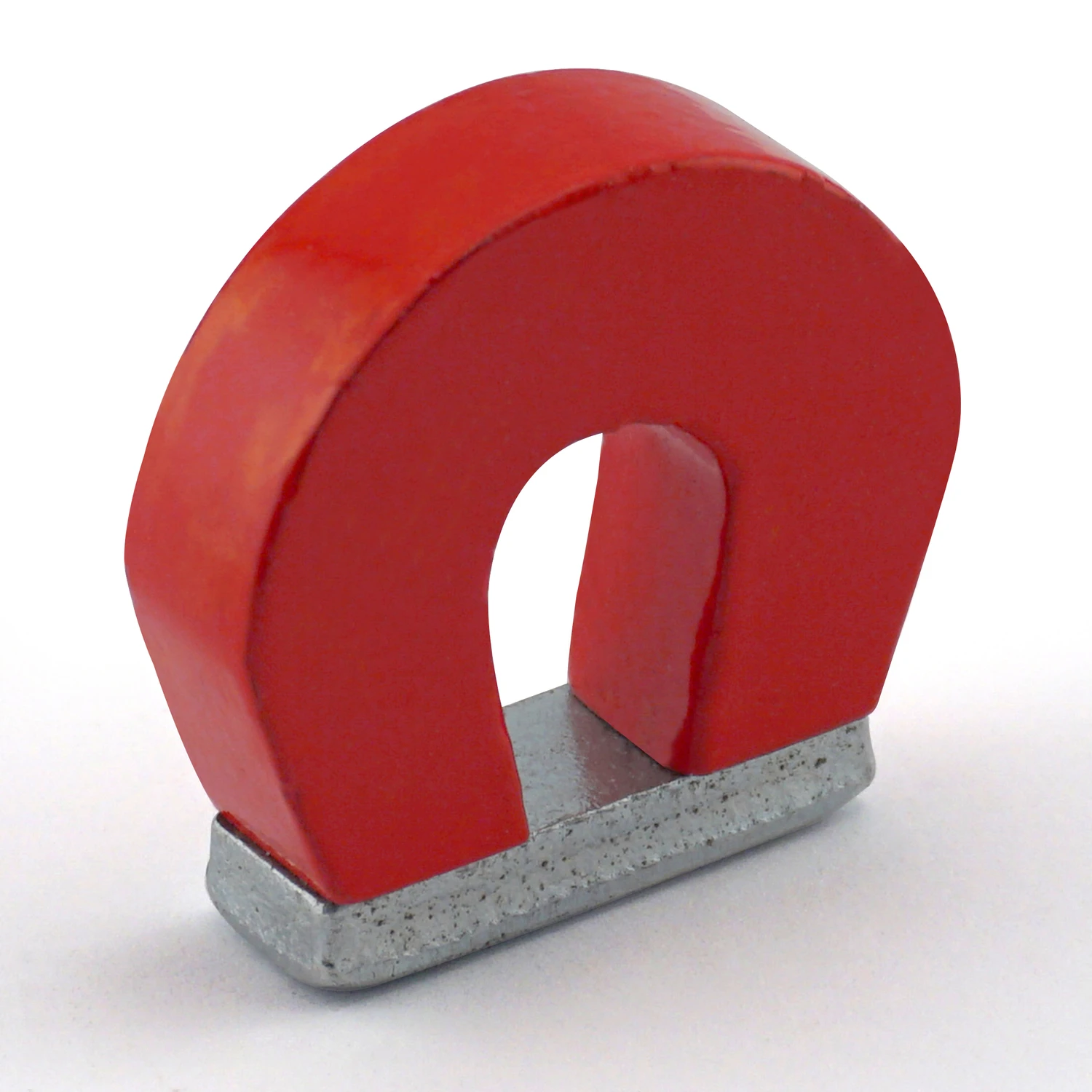 Alnico Horseshoe Magnet with Keeper - 2 Lb. Pull