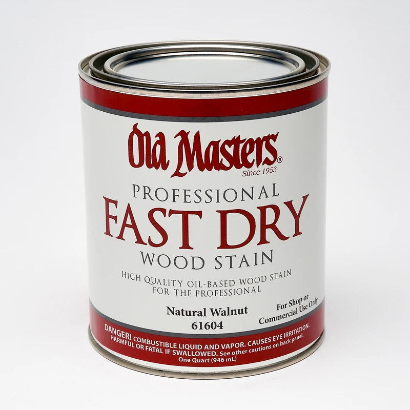 Fast Dry Stain, Oil-Based, Natural Walnut, 1-Qt.