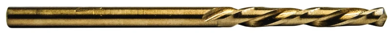 Stub Drill Bit, Left Hand, Cobalt Steel, 5/64 In.