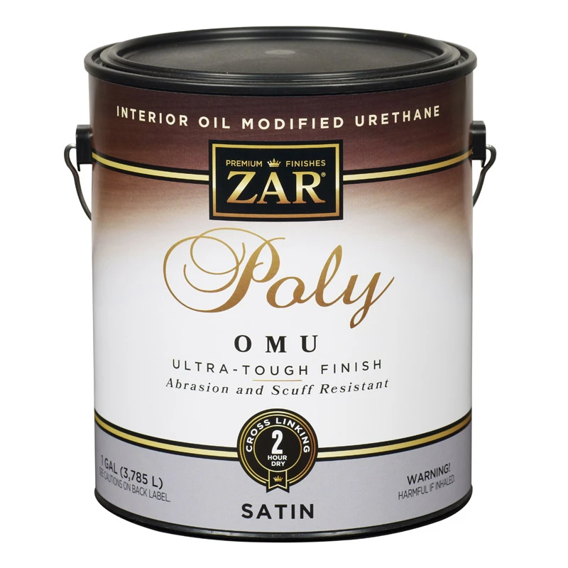 Polyurethane OMU Interior, Oil Modified Wood Finish, Satin, 1 Gallon