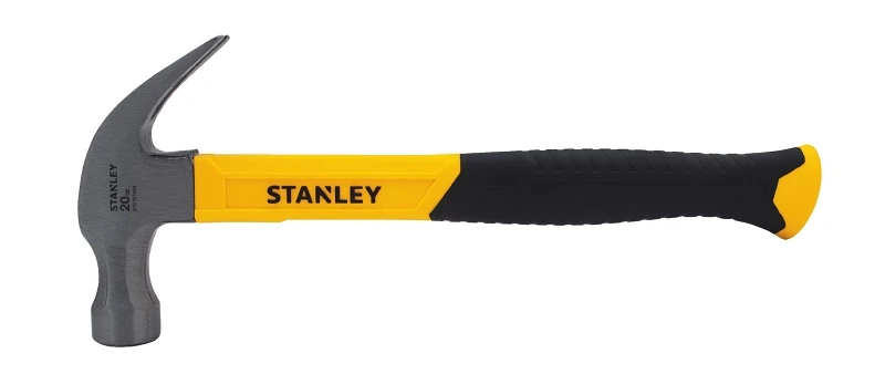 Curve Claw Hammer, Fiberglass Handle, 20 oz.