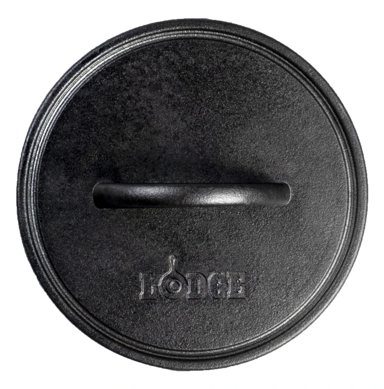 Seasoned Cast Iron Grill Press, 8 In. Round